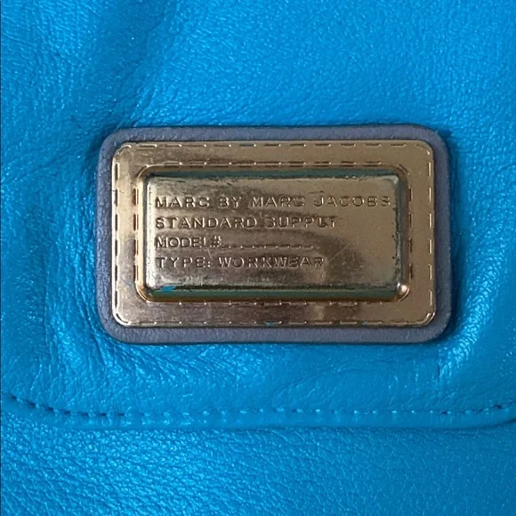 Marc JacobsSatchelshoulder/Crossbody bagleatherturquoise Brass Hardware